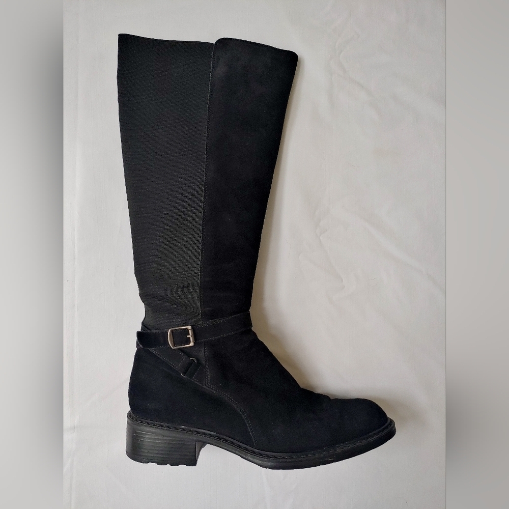 Aquatalia Black Suede Boots
